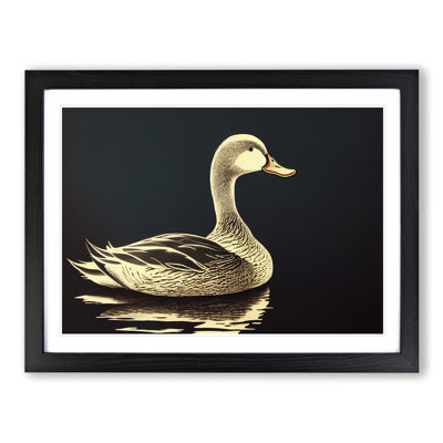 Awesome Duck - Single Picture Frame Print