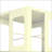 4-Tier All-Steel Rotating Bookshelf With 360° Wheels-1009076493