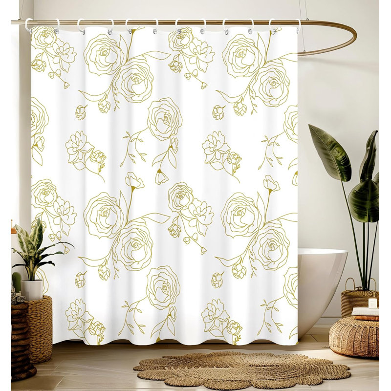 Rideau de douche Boho