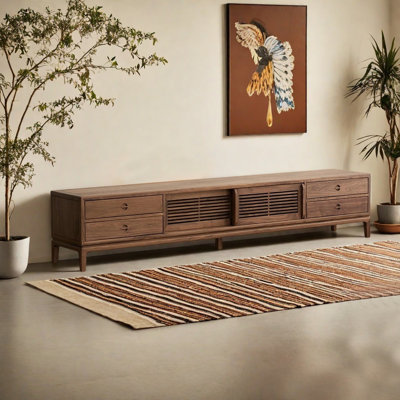 New Chinese style all solid wood TV stand