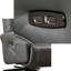 Fauteuil inclinable en similicuir et cuir écologique-66615345