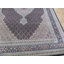 Tapis Mahi Tabrez noir en laine et soie noués à la main 6 pi 6 po x 10 pi 073921DD675444A2B1662F67A0C6D87B