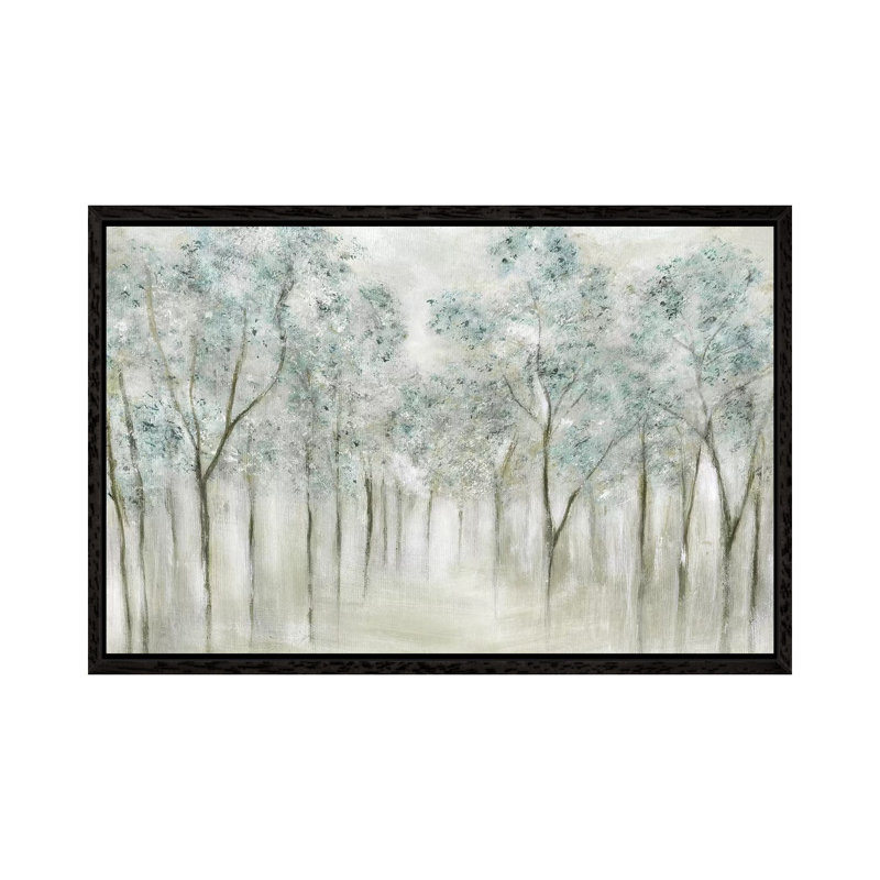 Neutral Spring - Print on Canvas, Black Framed, 101.6 cm H x 66.04 cm W