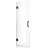 Fellow Series 30" x 72" Hinged Frameless Shower Door-48407631