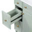 Armoire de meuble-lavabo 24 po avec lavabo en céramique, 2 tiroirs, 1 porte-126202341