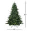 Arbre de Noël hybride PE / PVC-721652811