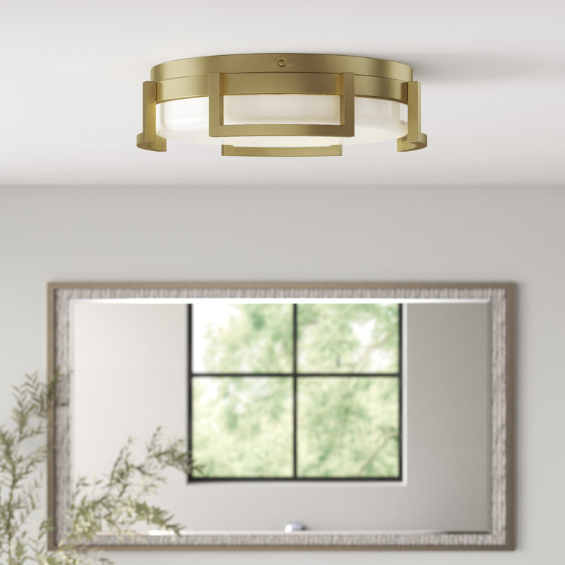 Kendall Glass LED Flush Mount