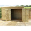 Slovak 10 ft. W x 5 ft. D Solid Wood Garden Shed
