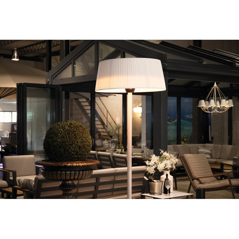 Artix Electric Hanging Patio Heater, White