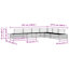 357cm Wide Patio Sectional