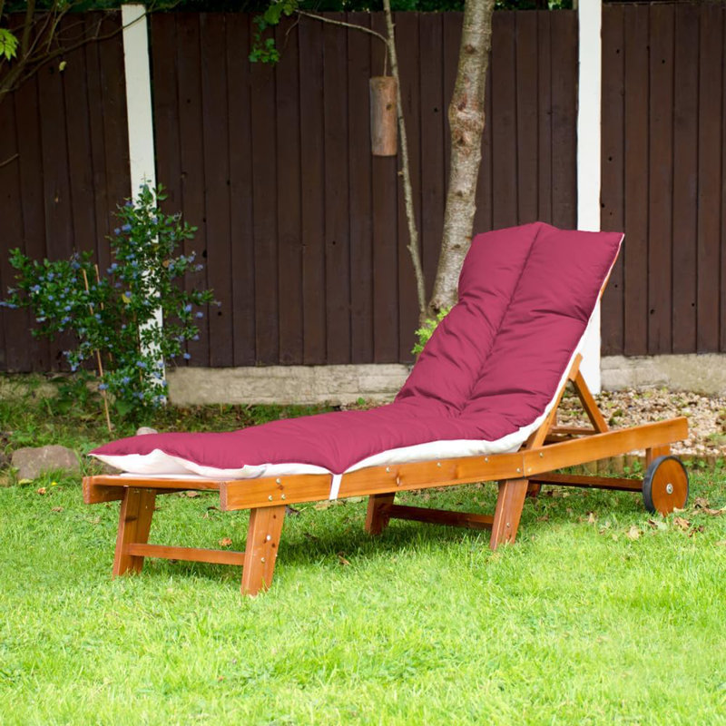 Topper Garden Seat / Back Cushion, Wine