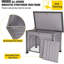 Niche pour chien en bois gris Deema-87783074