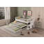Lit de jour simple avec couchette Idar
