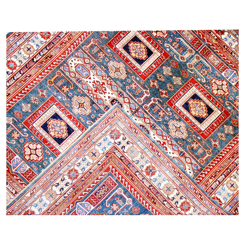 Hand-Knotted High-Quality Area Rug, Rectangle 8'3" x 9'6"