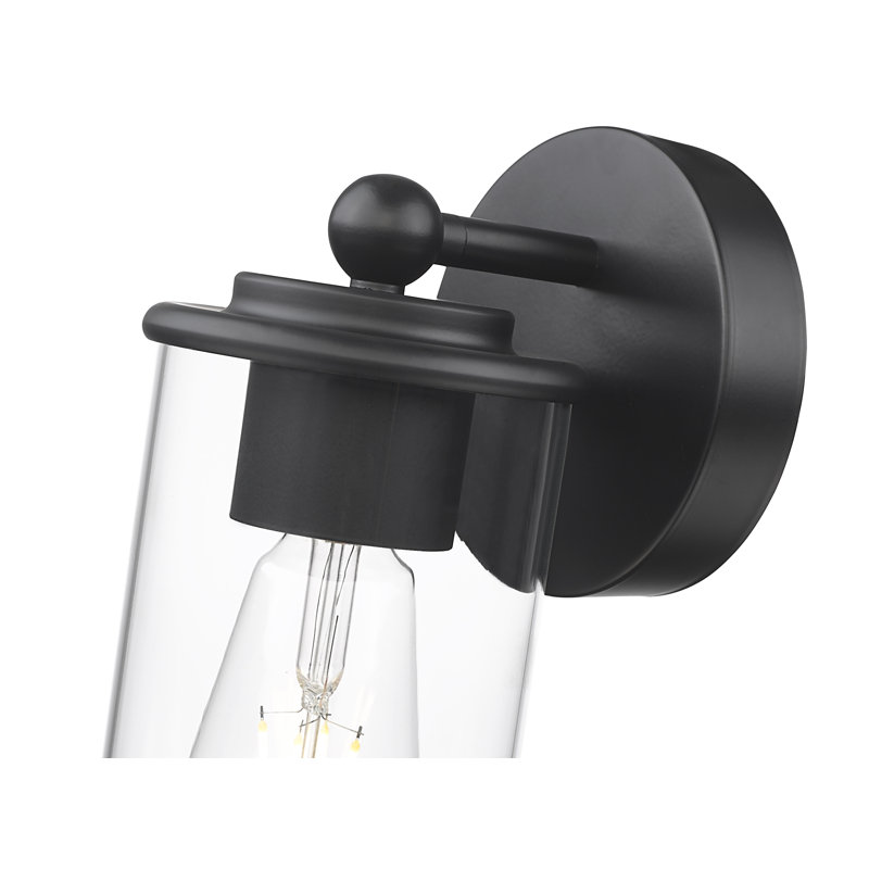 Procopio Dimmable Bath Sconce, Matte Black