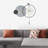 Metal Wall Clock