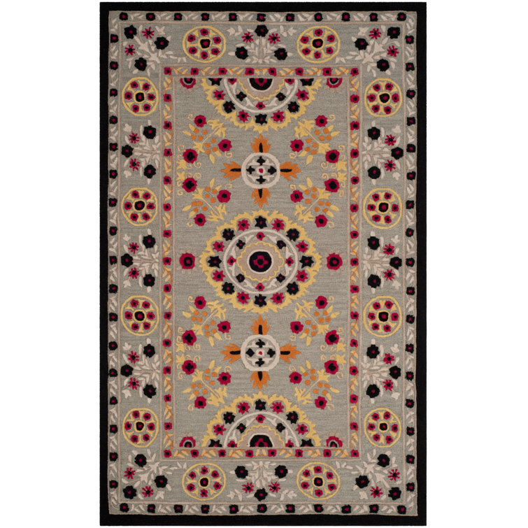 Eatonville Hand Tufted Wool Floral Rug
