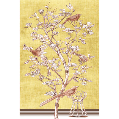 "Nature in Autumn II" sur toile par Melissa Wang