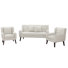 Jaqueze 3 Piece Sofa Set