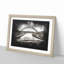 Tyne Bridge Linking Newcastle - Picture Frame Graphic Art Print-56864504-56864503