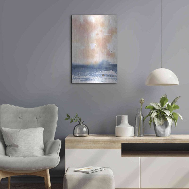 «Sunrise Seascape I» par Katrina Pete, H 24 po x l 16 po