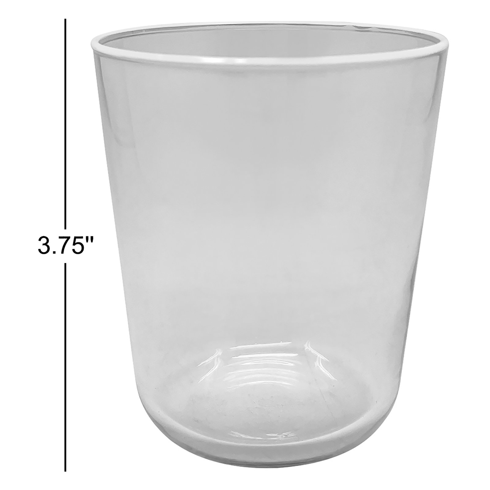Fine Line Double Old Fashioned Glass, Green