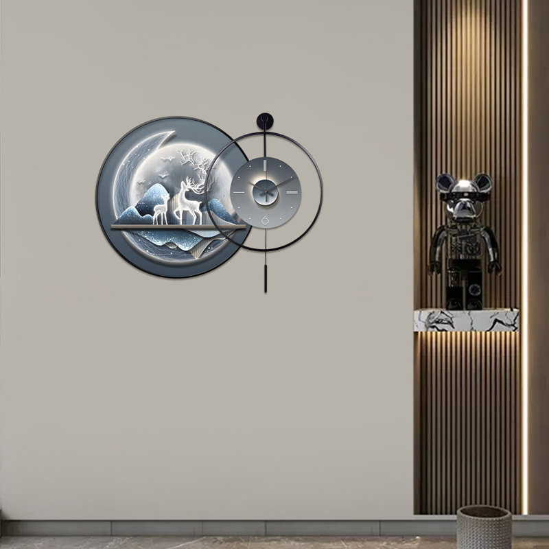 Aluminium Alloy Wall Clock