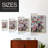 Zinnia I Framed Print - Solid Wood