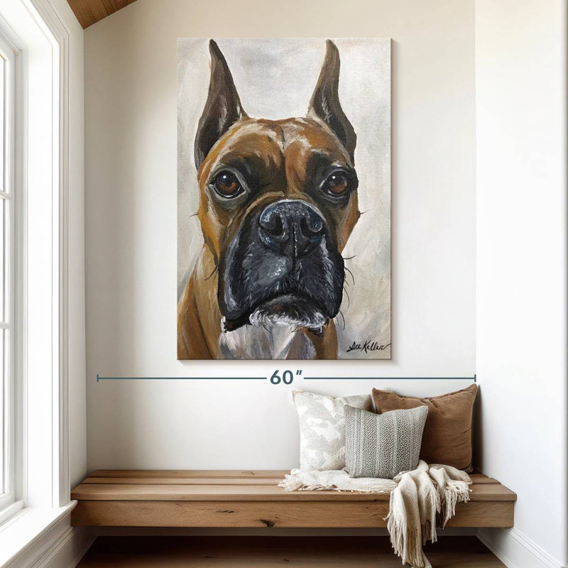 Brampt Boxer Kyleigh, 51" H x 34" W