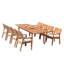 Vellore 13 Piece Teak Dining Set-42045044-42045041