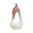 Terracotta Pottery Decorative Vase with Sculptural Abstract Form and Modern Glam Silhouette for Artistic Accent Display
