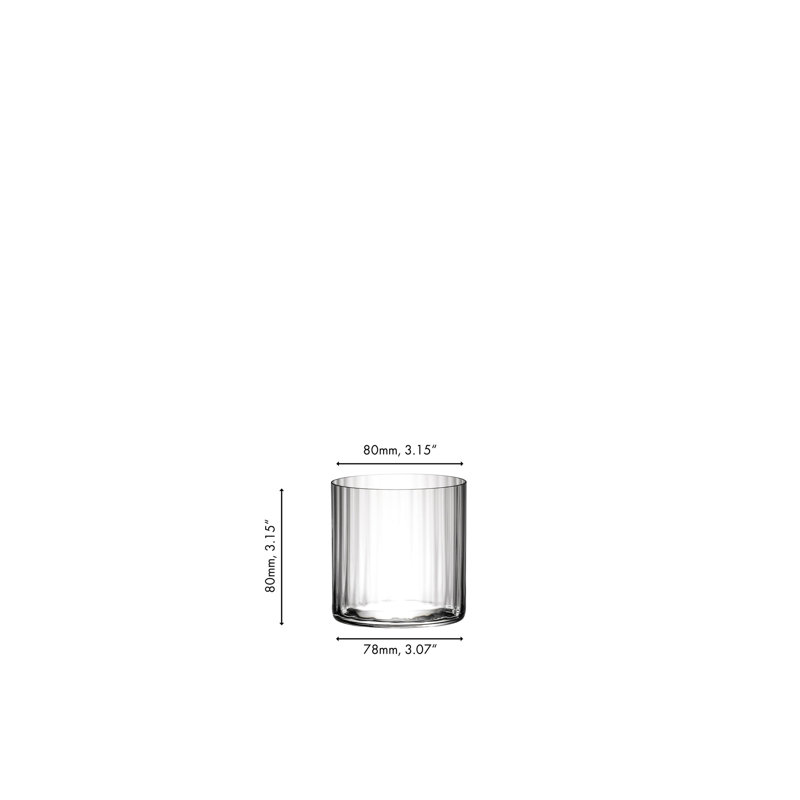 Ensemble de 2 verres à vin polyvalents H2O RIEDEL The O