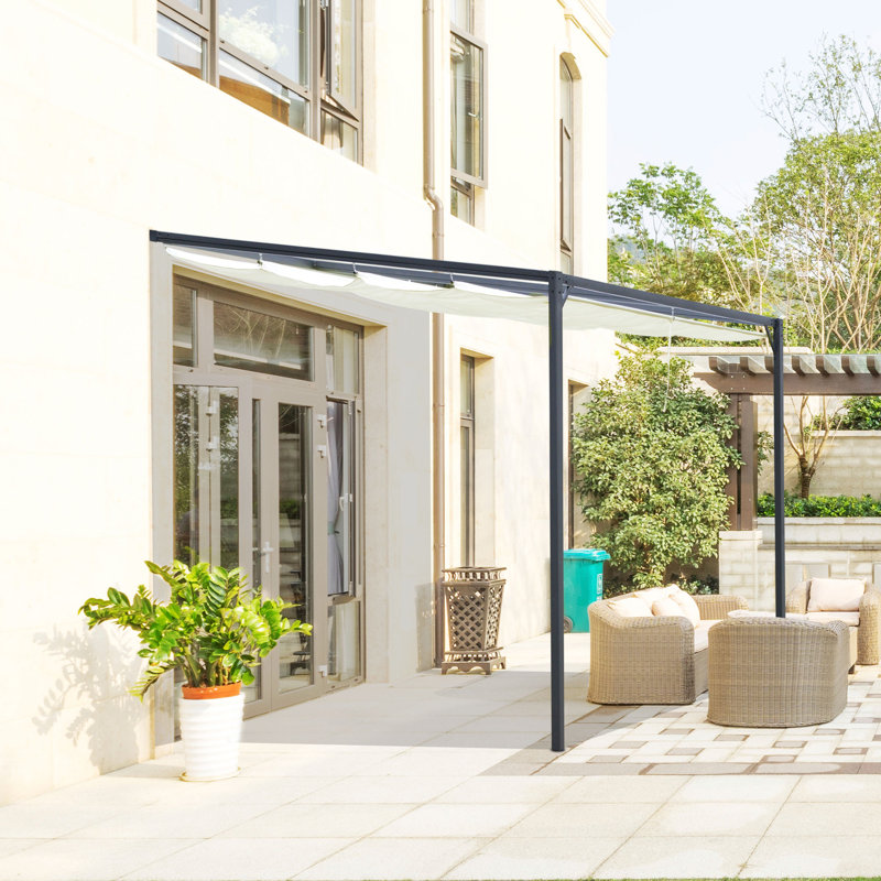 Milanna 3m x 3m Metal BBQ Gazebo