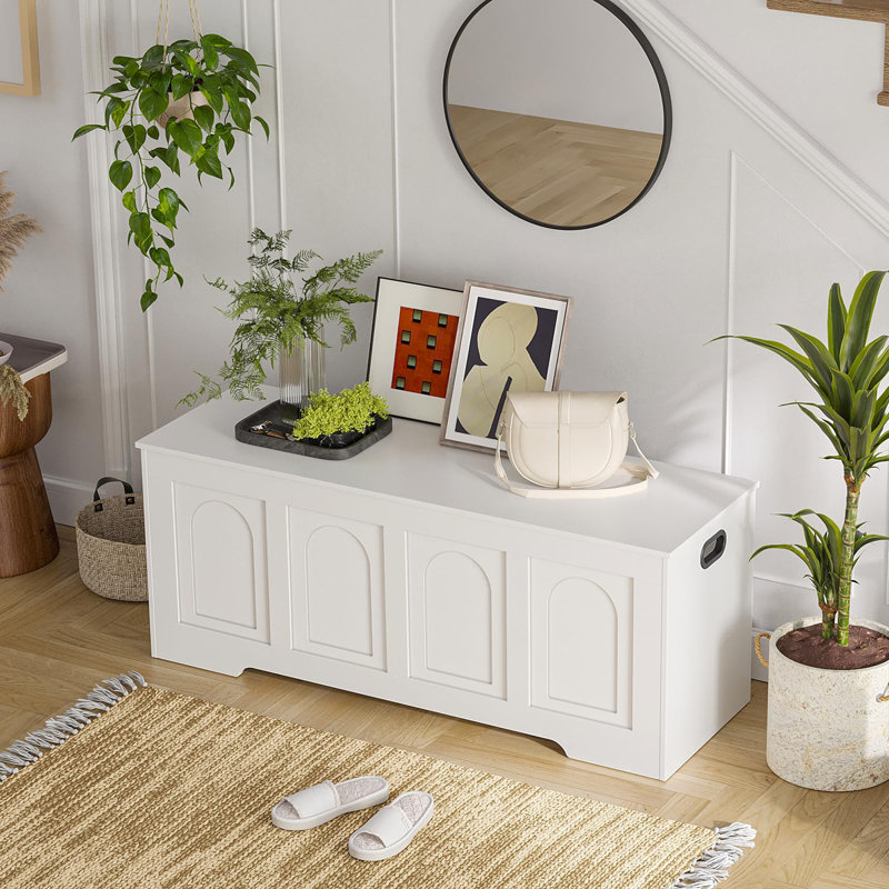 Coffre de rangement 47,2 po, White