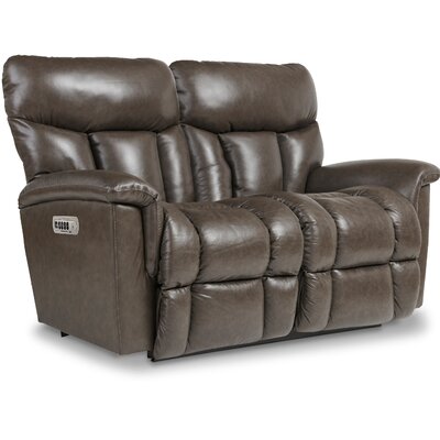 Mateo Leather Match Power Reclining Loveseat with Power Headrests and Lumbar -  La-Z-Boy, 32X775 LB174858 FN 000 W2