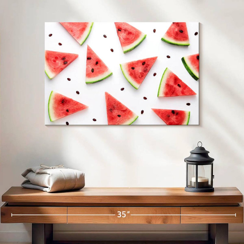 Yarlin Watermelon Party, 16" H x 24" W