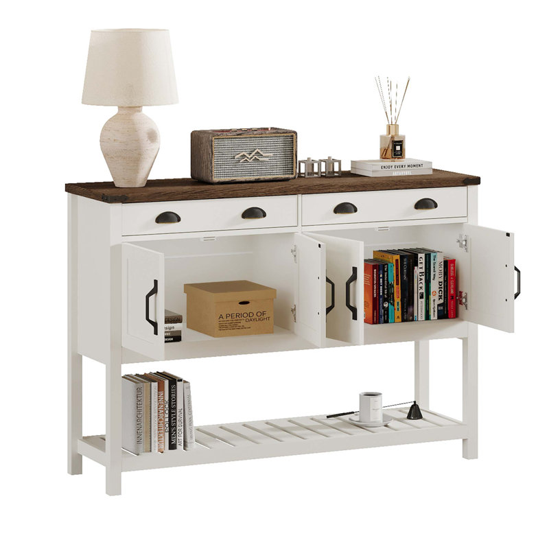 Armoire de rangement 47 po Modern Farmhouse