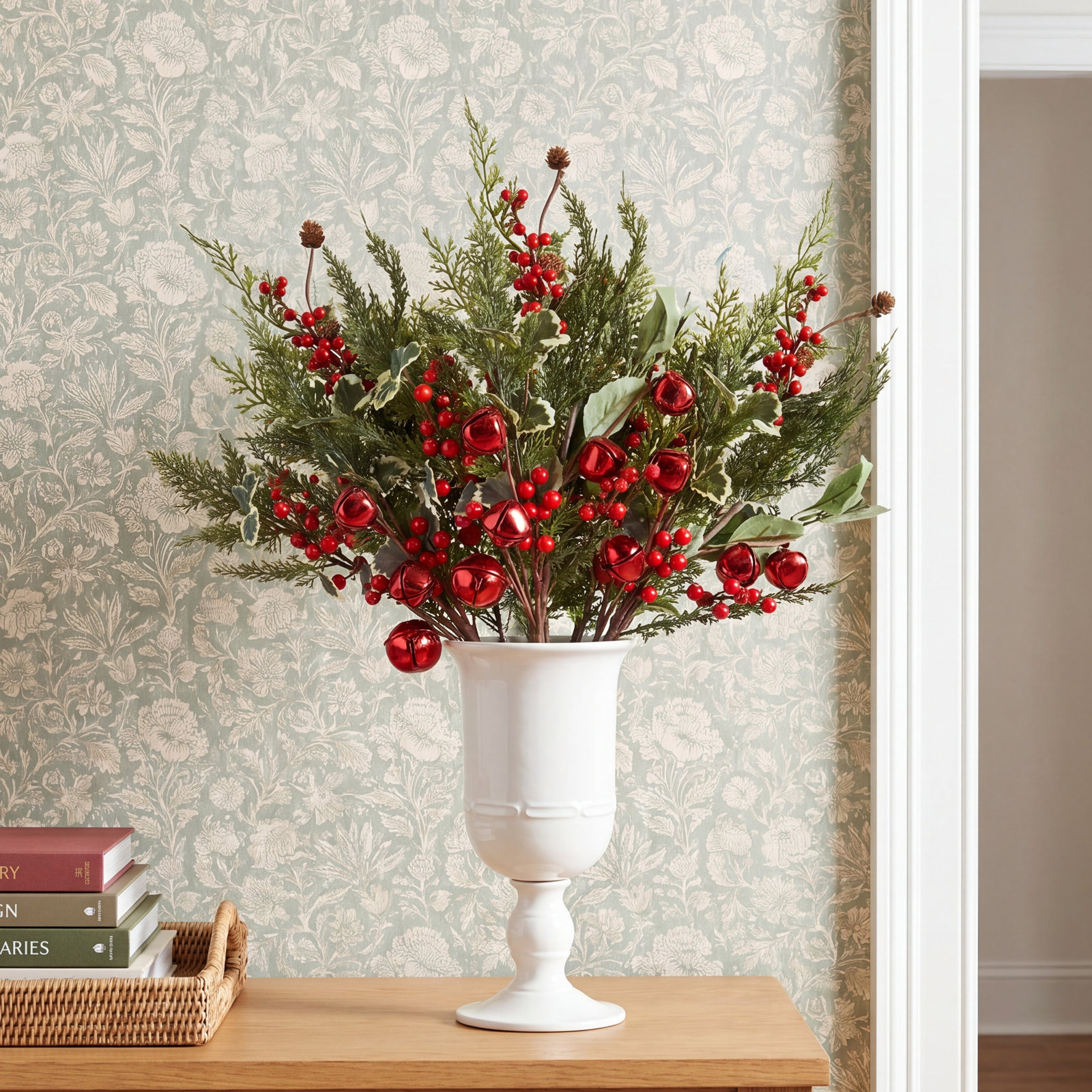 Cypress Holly Berry Stems