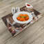 Ensemble de 4 napperons rustiques Ambesonne