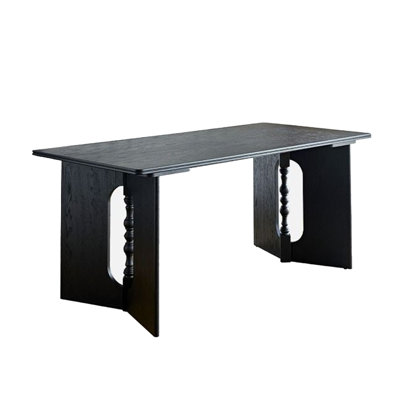 French style retro all solid wood dining table