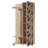 Modern Hall Stand with Multipurpose Hanging Rack, Sonoma Oak Finish, 35.4 x 75.6 x 14.2 inches | 100% Melamine Coated Particle Board, UV Coating, Numerous Shelves for Additional Storage, Stylish & Functional Design