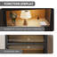 Bibliothèque 72 "arquée avec tablettes réglables-1069677573