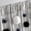 Panneau de rideau simple semi-diaphane avec passe-tringle Tassel Window-88659911-90569271