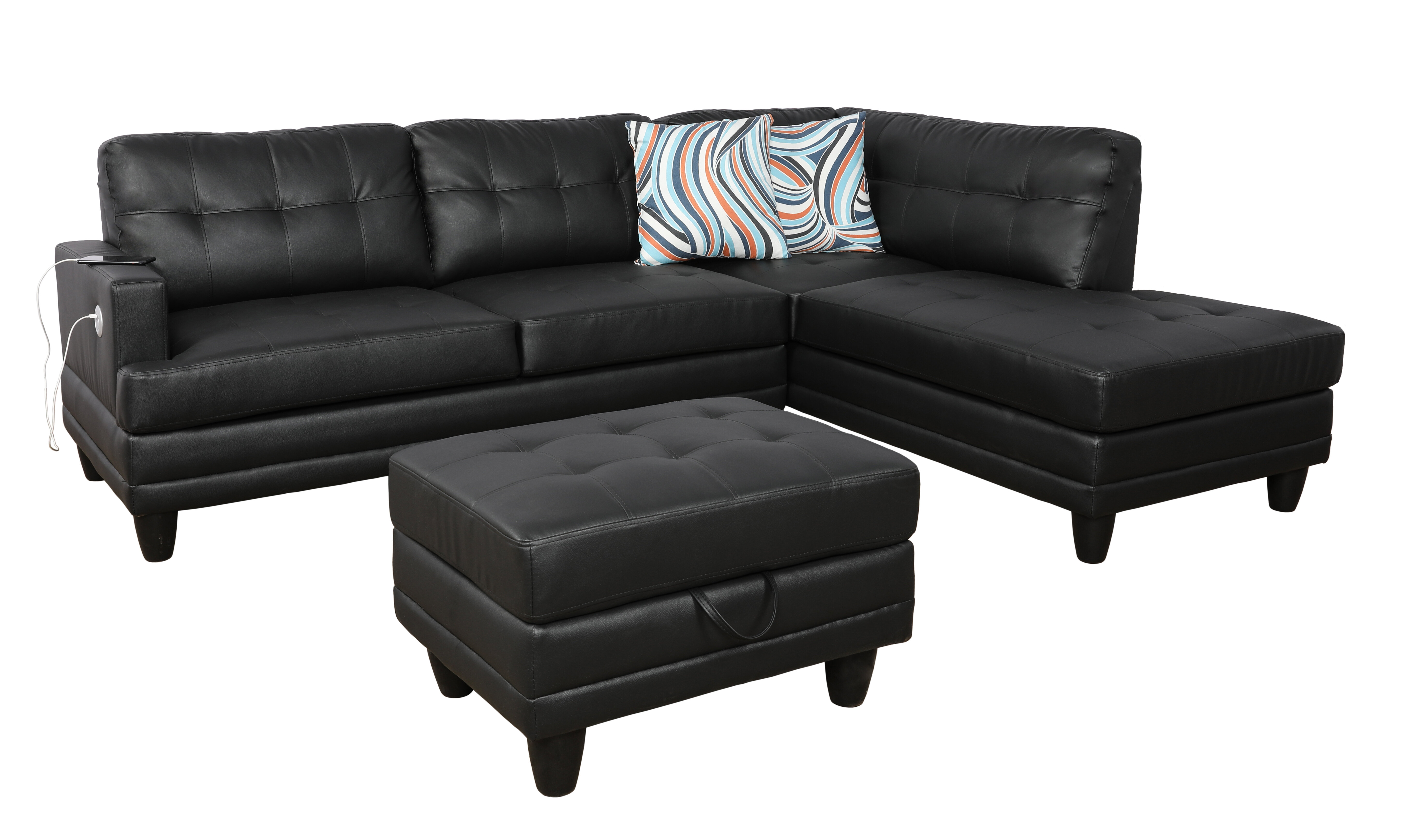 Turnham sectional 2024 with ottoman