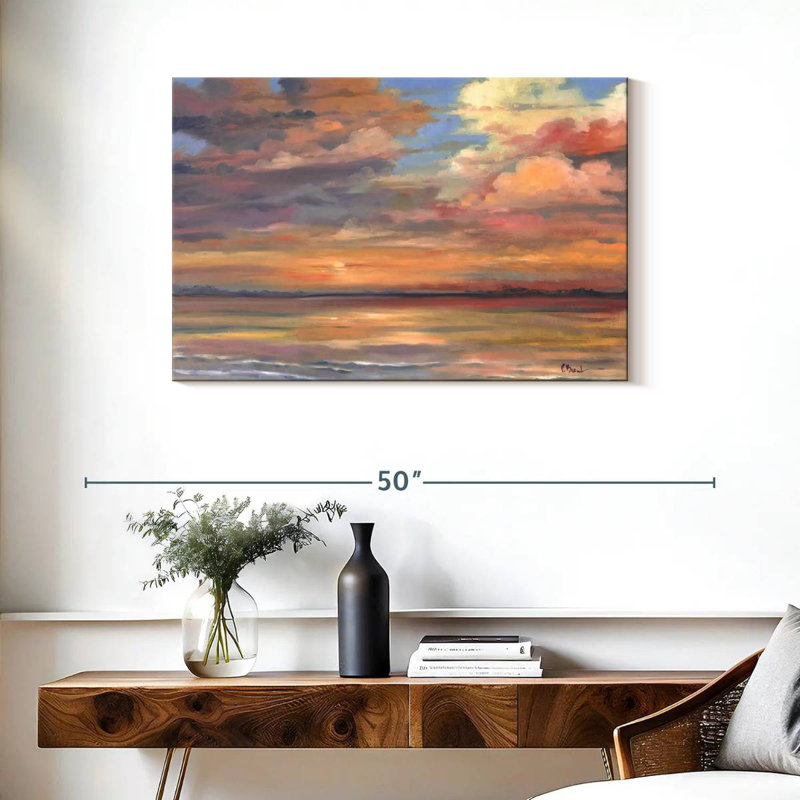 Gillard Shell Island Sunset, 24" H x 36" W