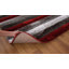 Tapis rouge à motif géométrique Lantanas-1604537573