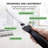 ELITRA HOME – Electric Knife Set – BlackSilver, Set of 5