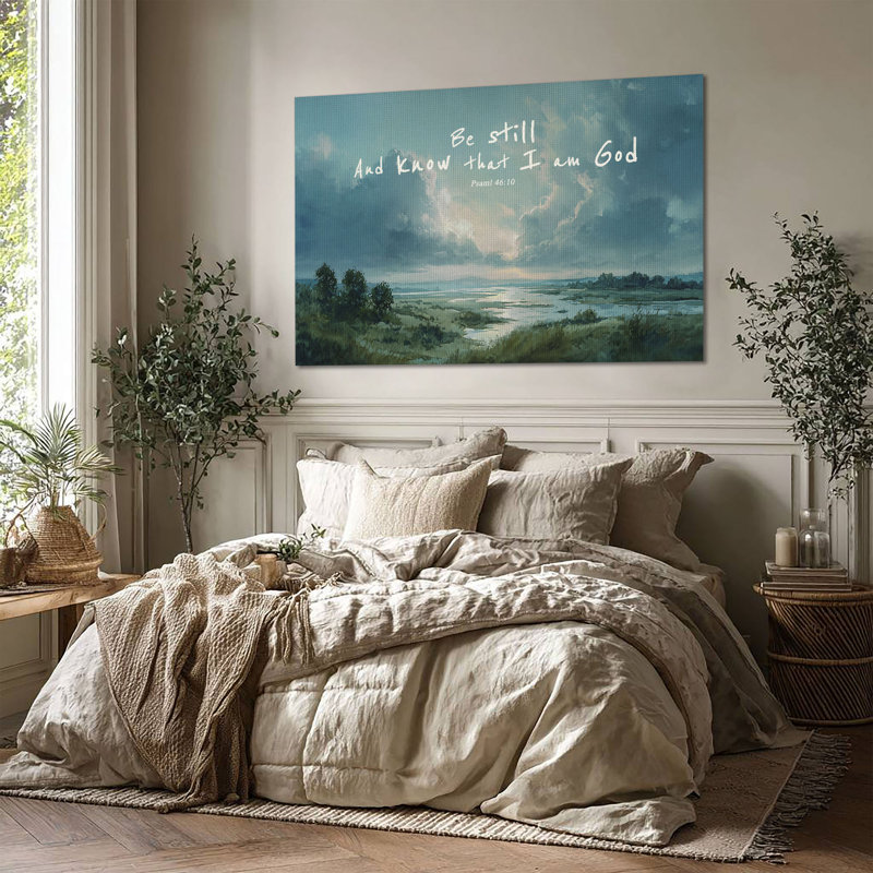 «Dramatic Ocean Sky», art mural sur toile grand format - Décoration de salon, de chambre à coucher ou de bureau, 60"W x 40"H