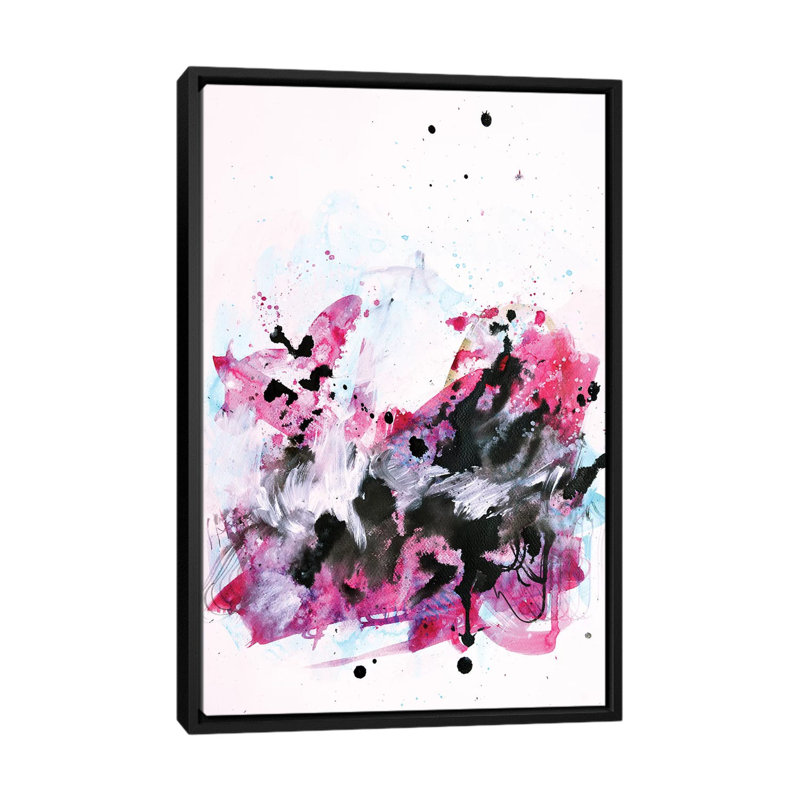 « robata » non disponible sur toile, H 26 po x l 18 po x P 1,5 po, Toile avec cadre noir, Pas de tapis