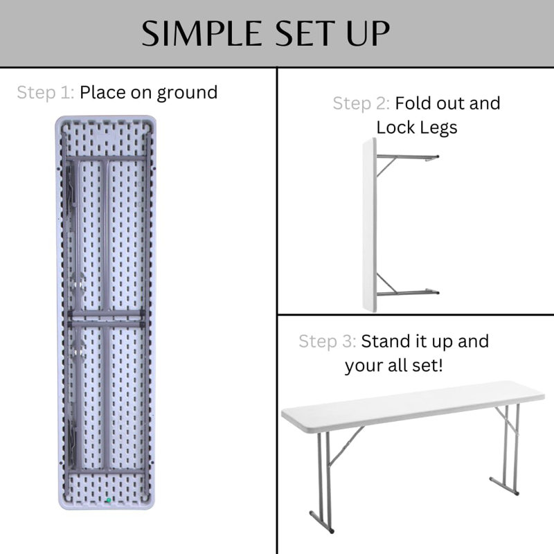 Metal Base Writing Desk